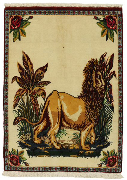 Gabbeh Персийски връзван килим 144x104
