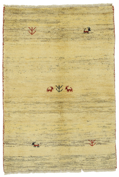 Gabbeh - Qashqai Персийски връзван килим 144x100