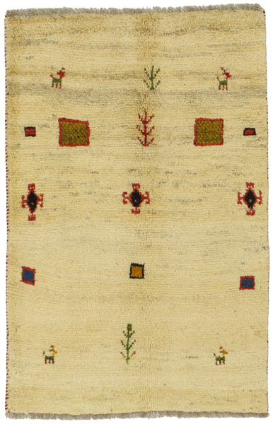 Gabbeh - Qashqai Персийски връзван килим 144x94