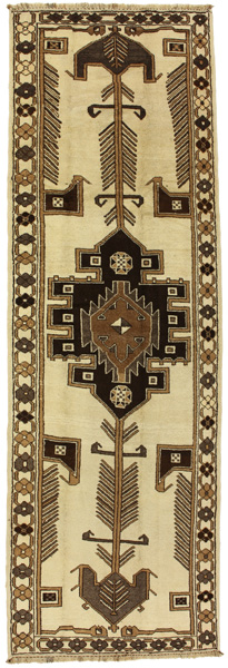 Gabbeh - Qashqai Персийски връзван килим 400x128