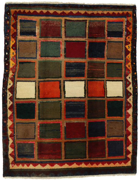 Gabbeh - Bakhtiari Персийски връзван килим 200x155