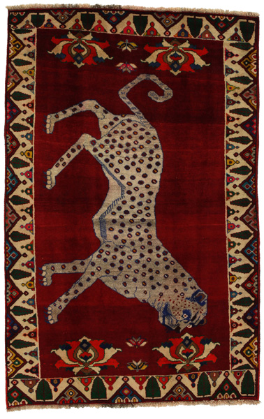 Gabbeh - Qashqai Персийски връзван килим 200x130