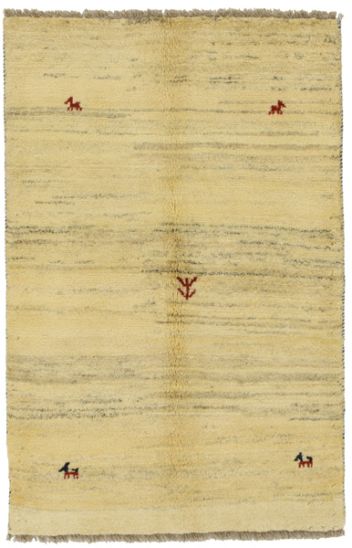 Gabbeh - Qashqai Персийски връзван килим 147x95