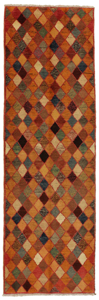 Gabbeh - Bakhtiari Персийски връзван килим 272x87