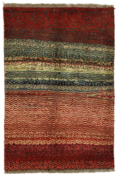 Gabbeh - Qashqai Персийски връзван килим 120x80