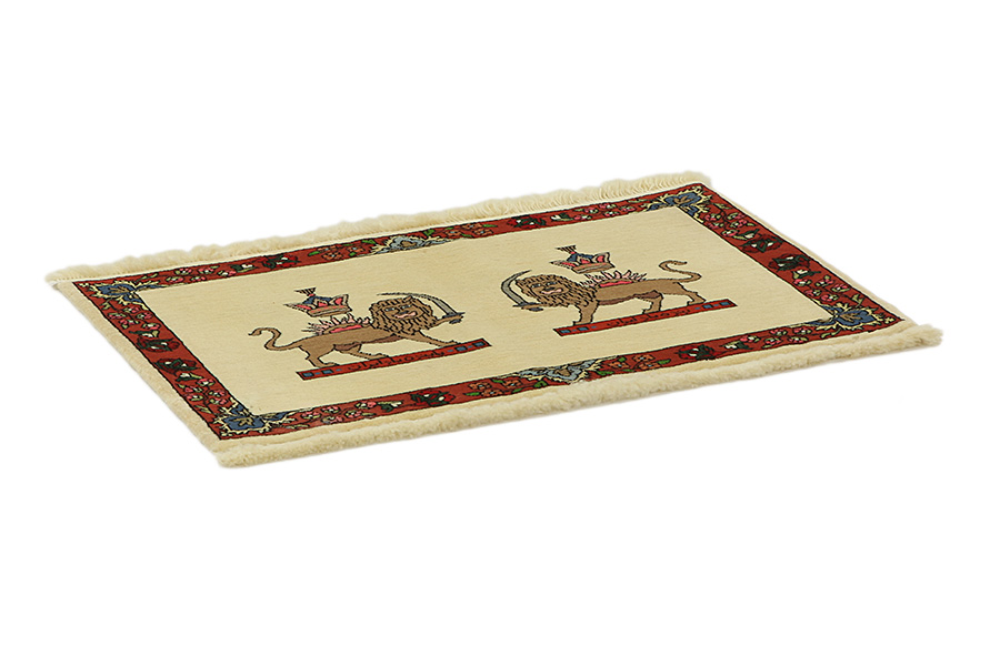 Kashkooli - Gabbeh Персийски връзван килим 58x90 - Снимка 1