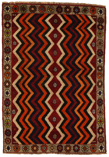 Gabbeh - Qashqai Персийски връзван килим 177x124