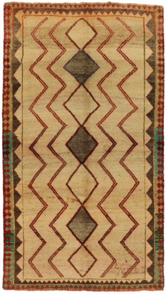 Gabbeh - Qashqai Персийски връзван килим 190x107