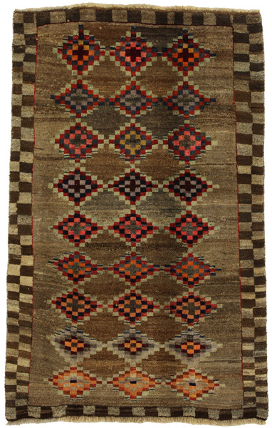 Gabbeh - Qashqai Персийски връзван килим 192x121