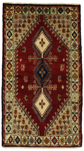 Yalameh - Qashqai Персийски връзван килим 184x103