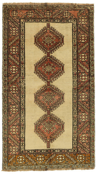 Gabbeh - Qashqai Персийски връзван килим 191x109