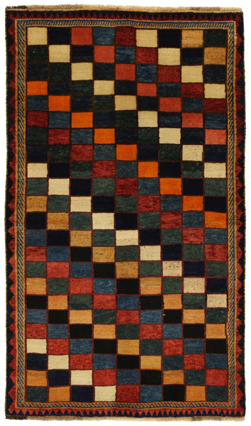 Gabbeh - Bakhtiari Персийски връзван килим 202x119