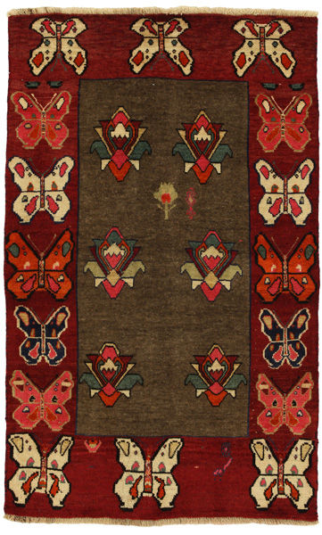 Gabbeh - Qashqai Персийски връзван килим 180x111