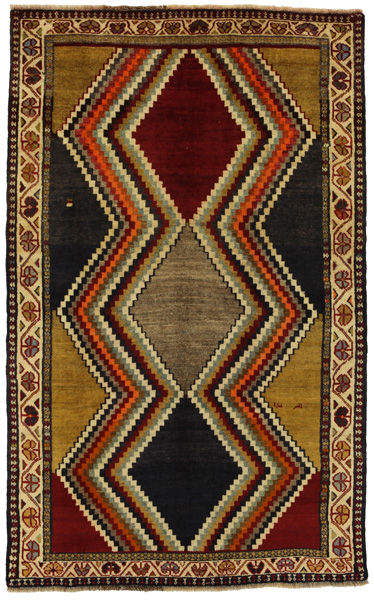 Gabbeh - Qashqai Персийски връзван килим 210x130