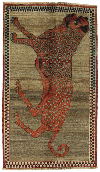 Gabbeh - Qashqai Персийски връзван килим 195x114