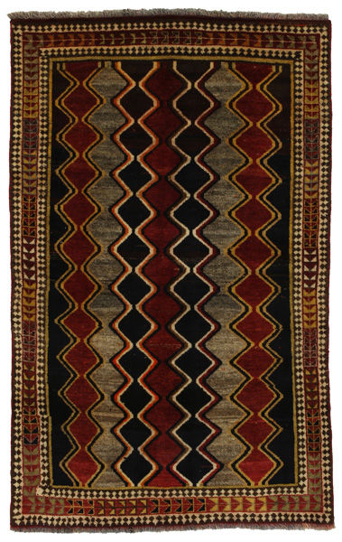 Gabbeh - Qashqai Персийски връзван килим 160x102