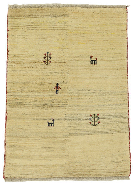 Gabbeh - Qashqai Персийски връзван килим 140x103
