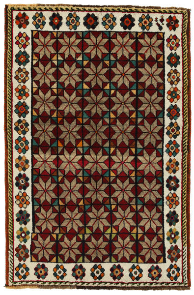Gabbeh - Bakhtiari Персийски връзван килим 155x103