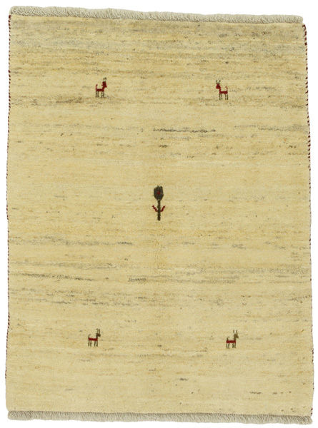 Gabbeh - Qashqai Персийски връзван килим 134x103