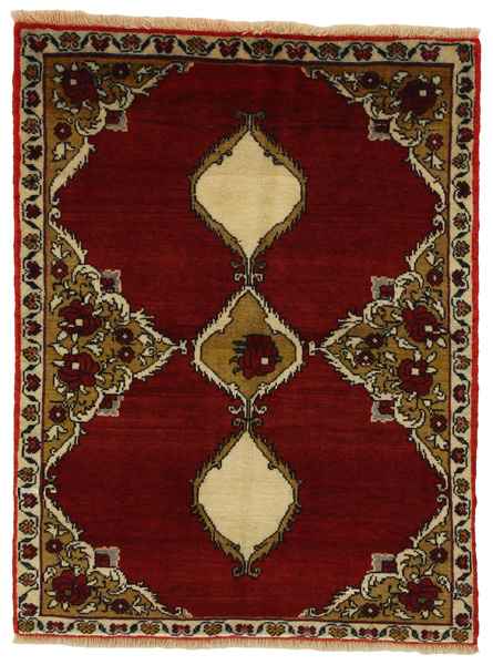 Gabbeh - Qashqai Персийски връзван килим 119x90