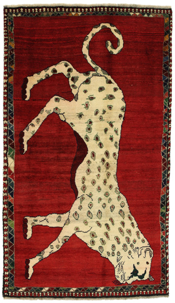 Gabbeh - Qashqai Персийски връзван килим 197x113