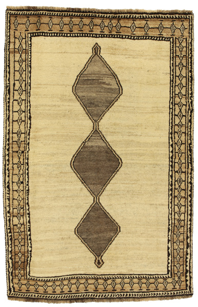 Gabbeh - Qashqai Персийски връзван килим 211x135