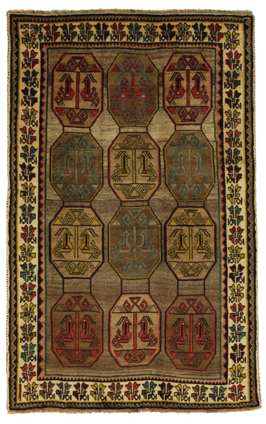 Gabbeh - Bakhtiari Персийски връзван килим 214x133