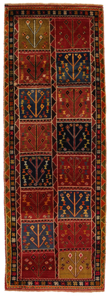 Gabbeh - Bakhtiari Персийски връзван килим 273x95