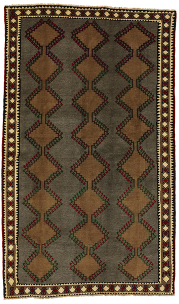 Gabbeh - Qashqai Персийски връзван килим 246x146