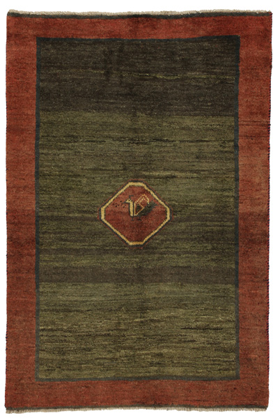 Gabbeh - Qashqai Персийски връзван килим 158x104