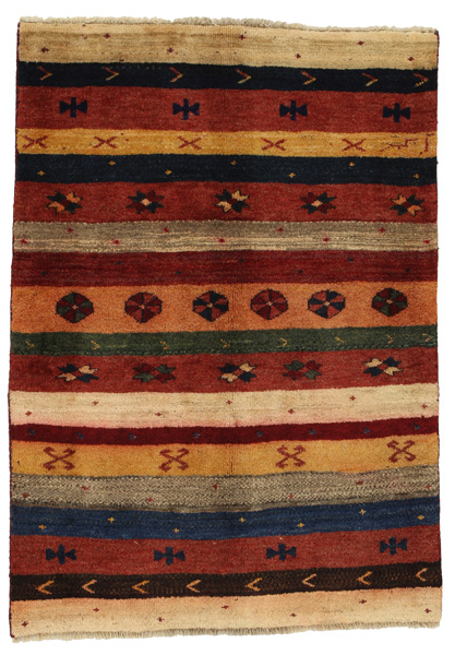 Gabbeh - Qashqai Персийски връзван килим 151x105
