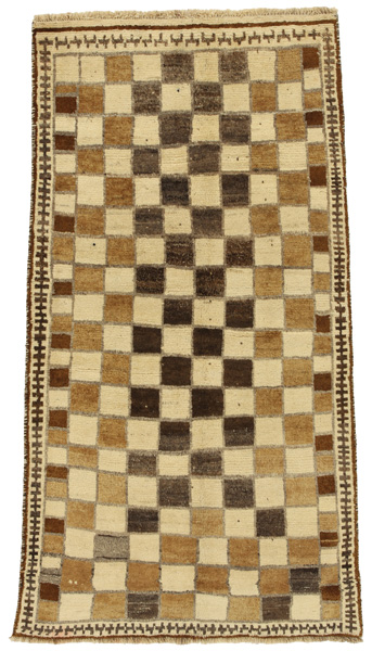 Gabbeh - Bakhtiari Персийски връзван килим 197x102