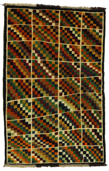 Gabbeh - Bakhtiari Персийски връзван килим 145x92