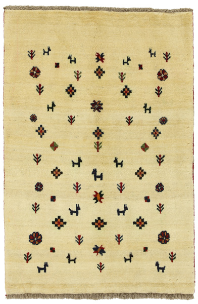 Gabbeh - Qashqai Персийски връзван килим 160x105