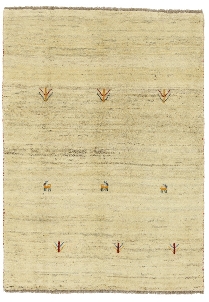 Gabbeh - Qashqai Персийски връзван килим 198x140