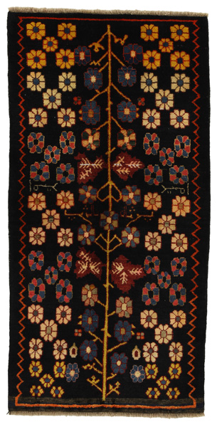 Gabbeh - Qashqai Персийски връзван килим 212x104