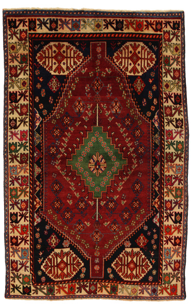 Qashqai - Shiraz Персийски връзван килим 252x157