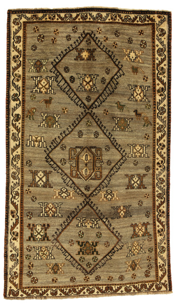 Gabbeh - Qashqai Персийски връзван килим 230x133