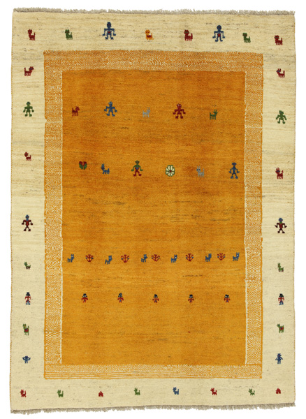 Gabbeh - Qashqai Персийски връзван килим 237x168