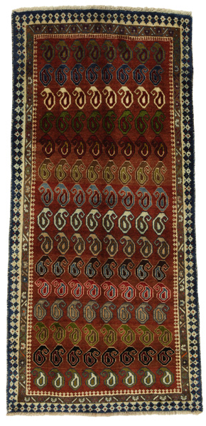 Gabbeh - Bakhtiari Персийски връзван килим 235x109