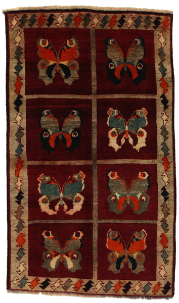 Gabbeh - Qashqai Персийски връзван килим 177x102
