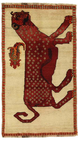 Gabbeh - Qashqai Персийски връзван килим 164x94
