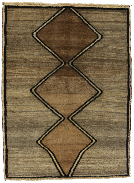 Gabbeh - Qashqai Персийски връзван килим 135x98