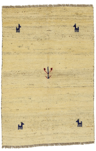 Gabbeh - Qashqai Персийски връзван килим 149x98