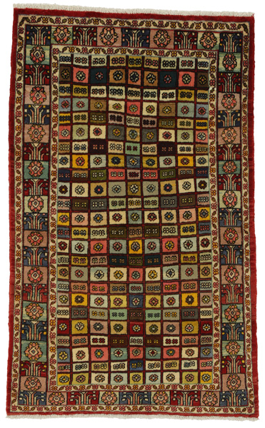 Gabbeh - Bakhtiari Персийски връзван килим 162x97
