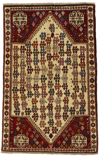 Qashqai - Gabbeh Персийски връзван килим 159x99