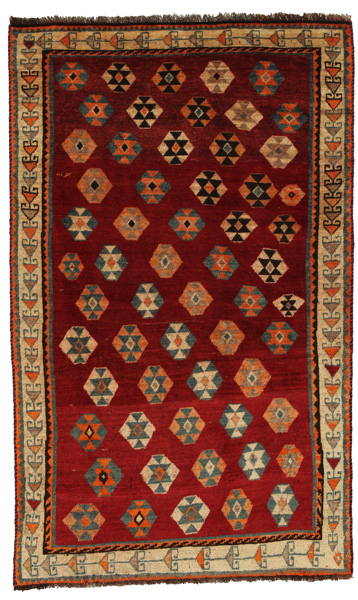 Gabbeh - Bakhtiari Персийски връзван килим 203x122
