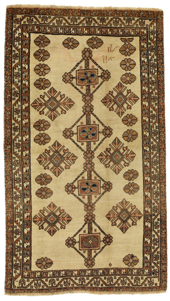 Gabbeh Персийски връзван килим 218x120