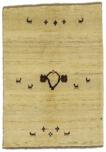 Gabbeh - Qashqai Персийски връзван килим 143x99