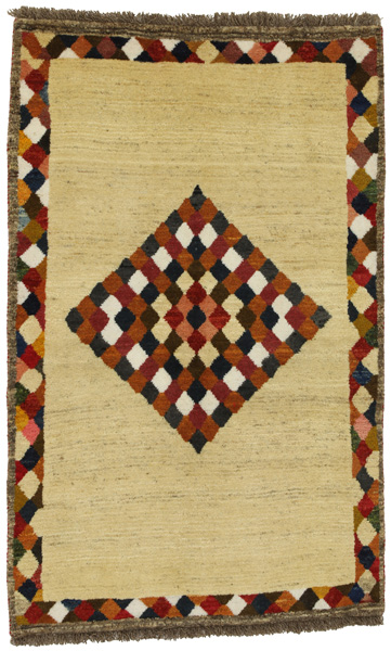 Gabbeh - Qashqai Персийски връзван килим 153x98